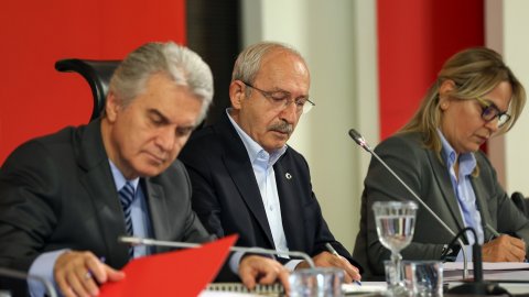 CHP Parti Meclisi Kılıçdaroğlu başkanlığında bir araya geldi