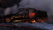 Aksaray'da otomobilin devrildiği kazada 6 kişi yaralandı