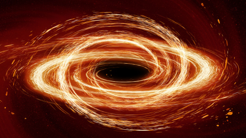 NASA duyurdu: İki büyük kara delik birleşti!