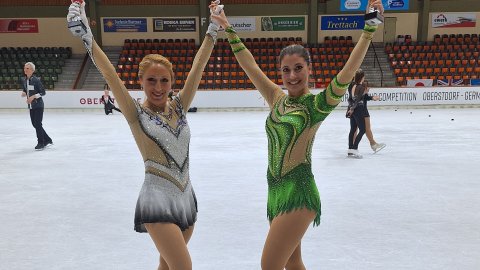 Türk sporcular Naz Arıcı ve Elif Sırma Özel Almanya'da gümüş madalyaya uzandı