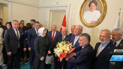 AK Parti grubundan Dervişoğlu'na ziyaret