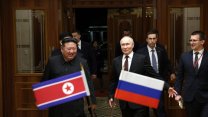 Putin Kuzey Kore'de temaslara başladı: Çok kutuplu dünyayı birlikte savunma vurgusu