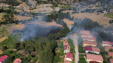 Adana'da örtü yangını kontrol altına alındı