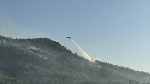 "Yılın en ciddi yangını" yorumu yapılmıştı: Bodrum'daki yangın 18 saat sonra kontrol altında!