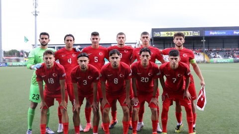 U19 Milli Futbol Takımı, U20 Dünya Kupası Play-Off maçı oynamaya hak kazandı