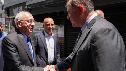 CHP Eski Genel Başkanı Kılıçdaroğlu, İzmir Büyükşehir Belediyesini ziyaret etti