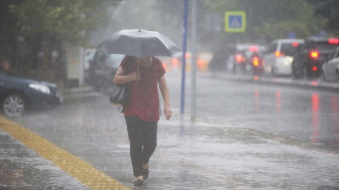 Meteoroloji'den 17 kente yağış uyarısı