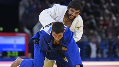 Judoda Salih Yıldız yarı finalde