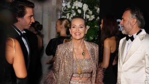 'Uluslararası İkon Ödülü' Bodrum'da Sharon Stone'a verildi