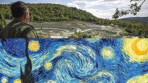 Bosna Hersek'te Van Gogh izleri: Parkın dizaynında eserini ilham aldılar!