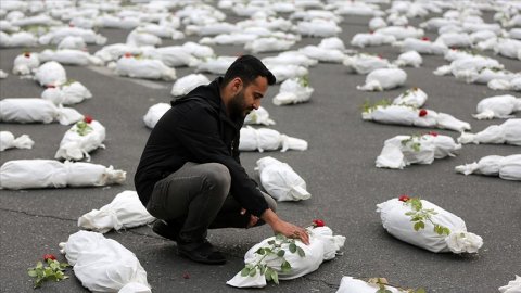 Gazze'deki can kaybı 41 bin 206 oldu!