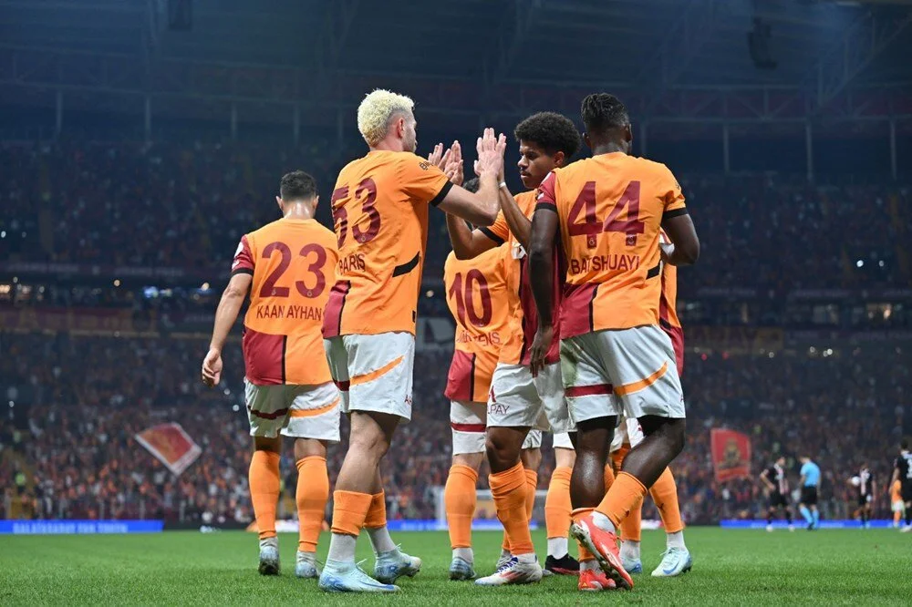 Galatasaray'dan 3 gollü galibiyet