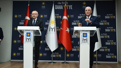 İYİ Parti Genel Başkanı Dervişoğlu, eski CHP Genel Başkanı Kılıçdaroğlu ile bir araya geldi