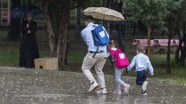 Olumsuz hava koşulları nedeniyle eğitime ara verildi