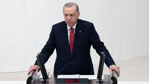 Cumhurbaşkanı Erdoğan TBMM'nin açılış toplantısında konuştu: "İsrail'in gözü bizim topraklarımızda"