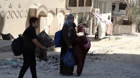 İsrail, Gazze'nin kuzeyindeki bir bölgenin daha boşaltılmasını istedi