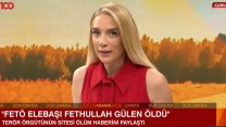 tv100 programcısı Cansu Canan Özgen, Gülen'in ölüm haberini böyle verdi: "Ateşi bol olsun"