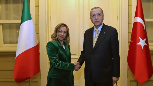 İtalya Başbakanı Meloni Cumhurbaşkanı Erdoğan'ı davet etti